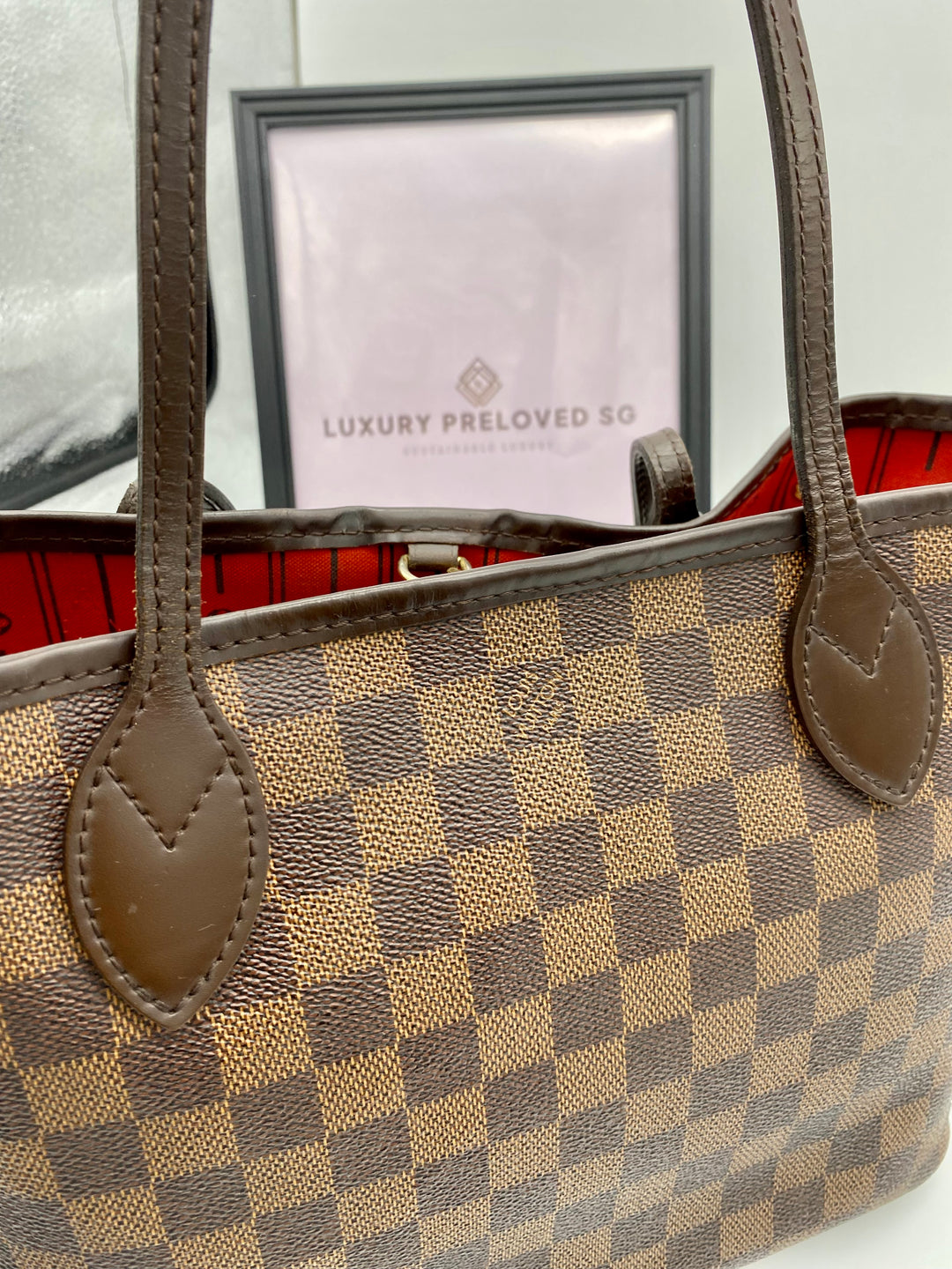 LOUIS VUITTON NEVERFULL PM DAMIER EBENE