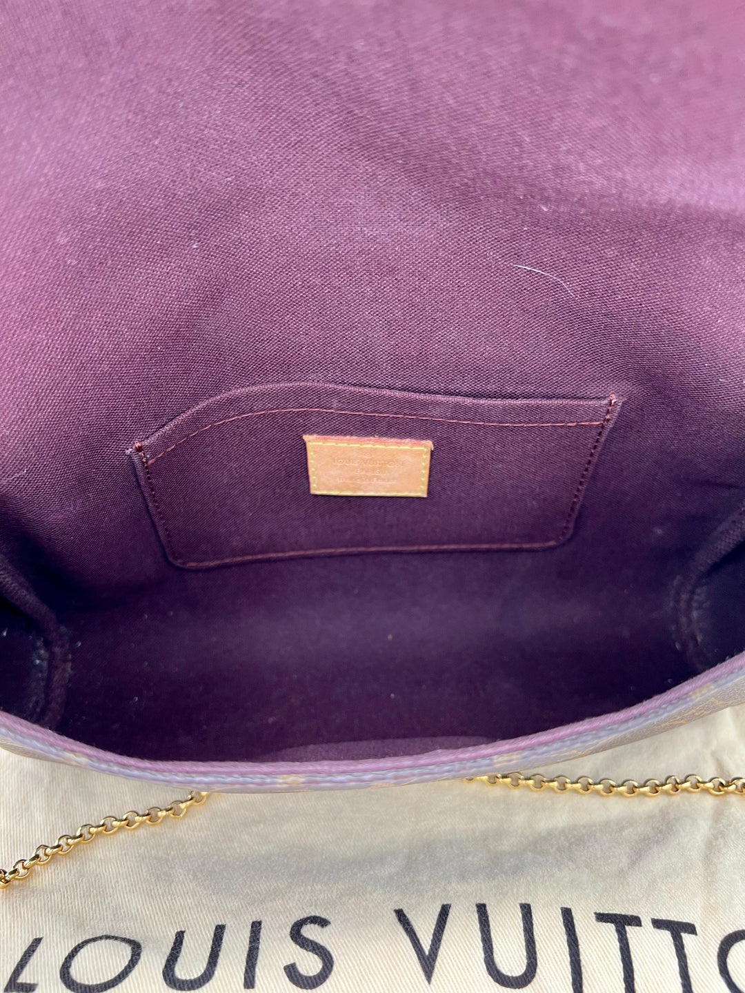 LOUIS VUITTON FAVOURITE MM MONOGRAM