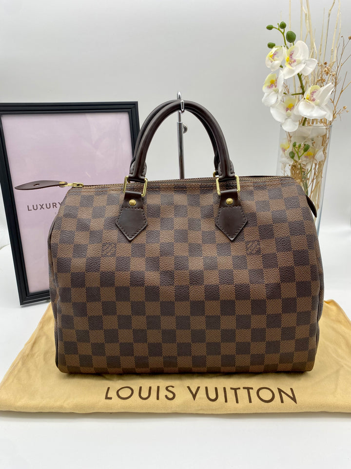 LOUIS VUITTON SPEEDY 30 DAMIER EBENE