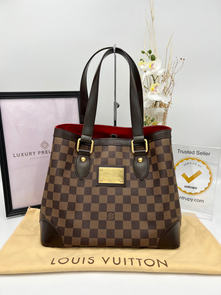 LOUIS VUITTON HAMPSTEAD PM DAMIER EBENE