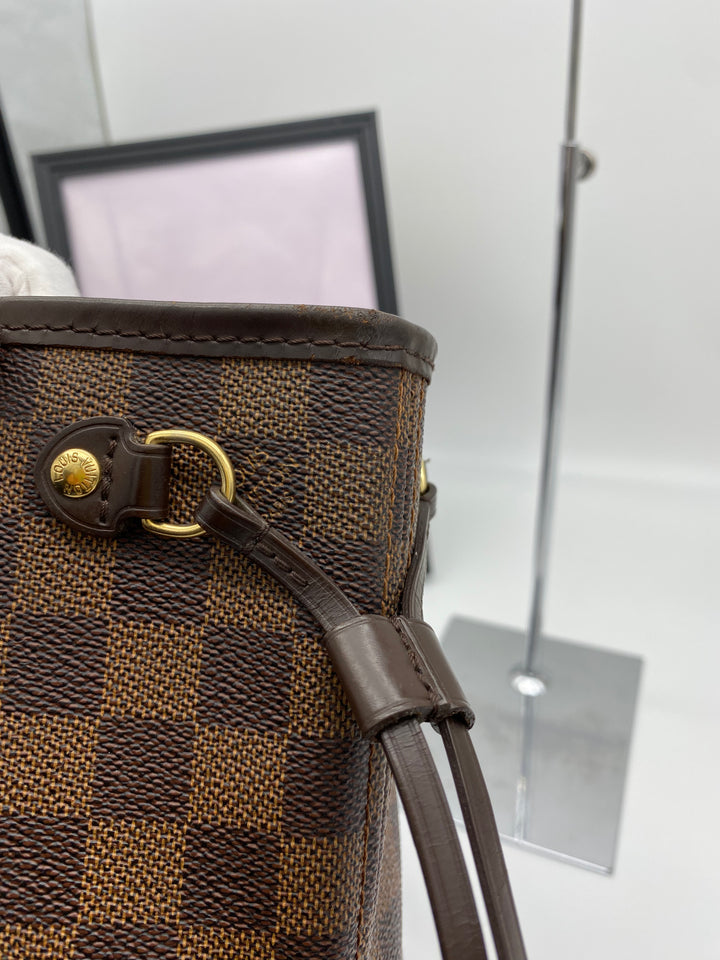 LOUIS VUITTON NEVERFULL PM DAMIER EBENE