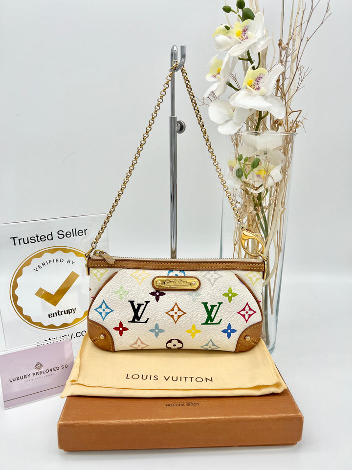 LOUIS VUITTON MILLA  POCHETTE MONOGRAM MM