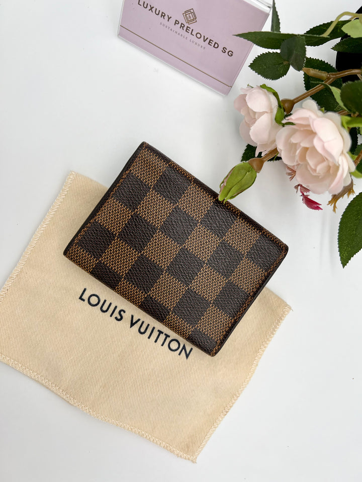 LOUIS VUITTON MONOGRAM DAMIER CARD CASE