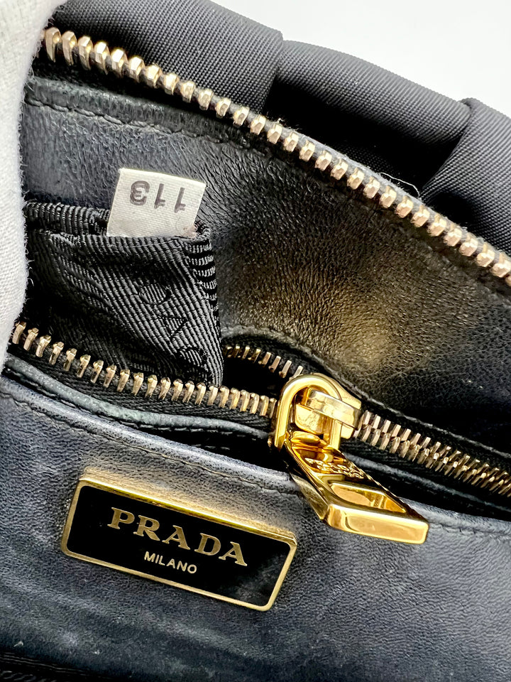 PRADA NAPPA NYLON 2 WAY BAG