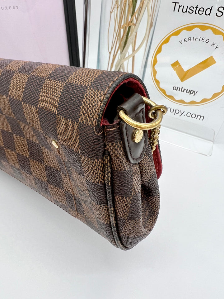 LOUIS VUITTON FAVOURITE PM DAMIER EBENE