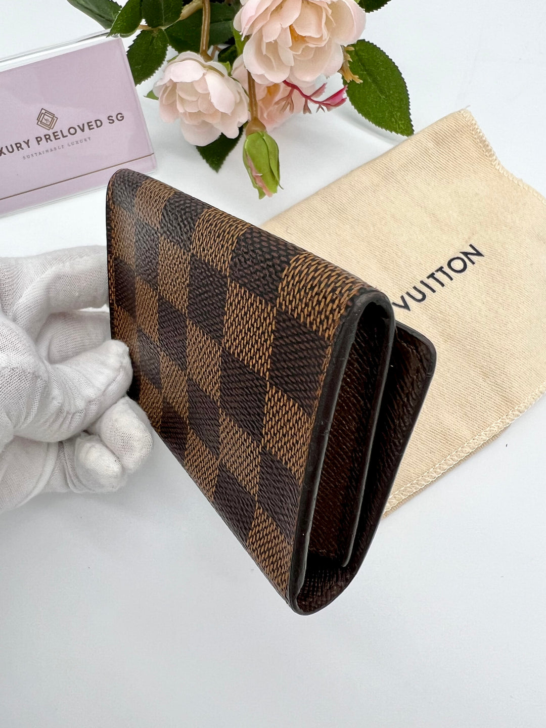 LOUIS VUITTON MONOGRAM DAMIER CARD CASE