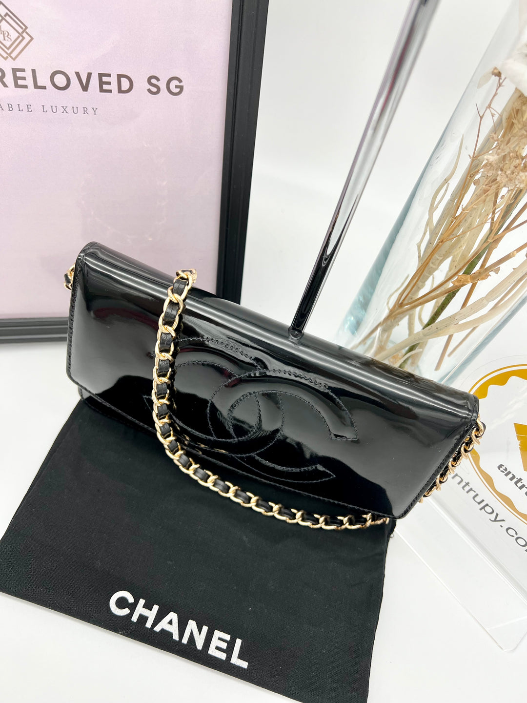 CHANEL TIMELESS CLUTCH W/ HOLOGRAM