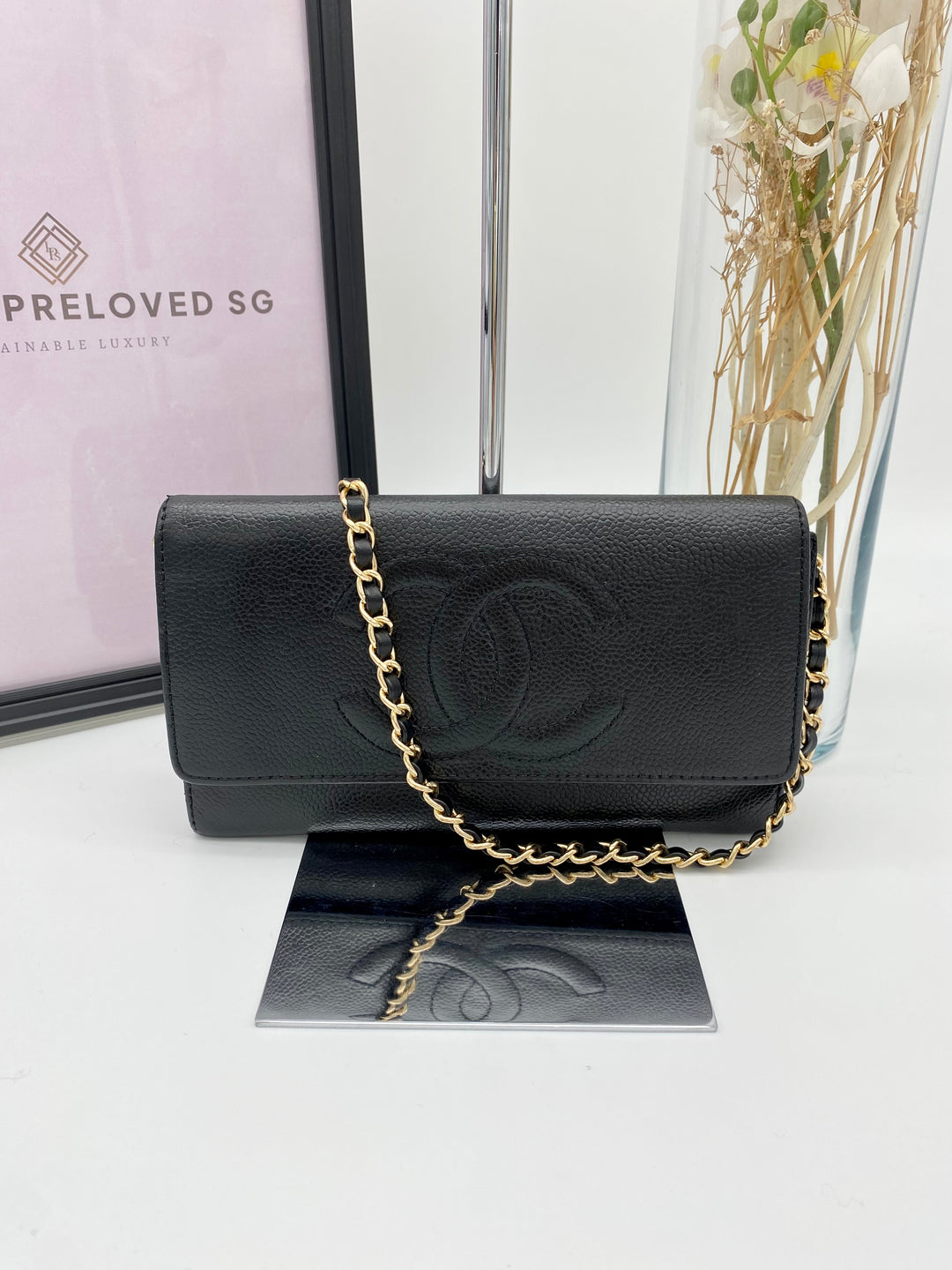 CHANEL CC TIMELESS WALLET LONG WALLET