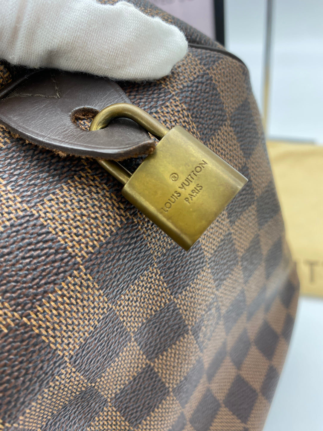 LOUIS VUITTON SPEEDY 30 DAMIER EBENE