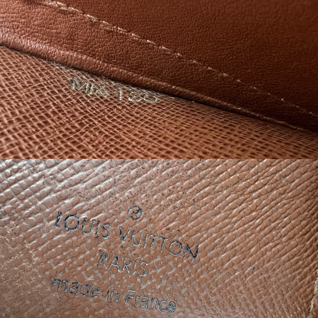 LOUIS VUITTON KISSLOCK WALLET MONOGRAM