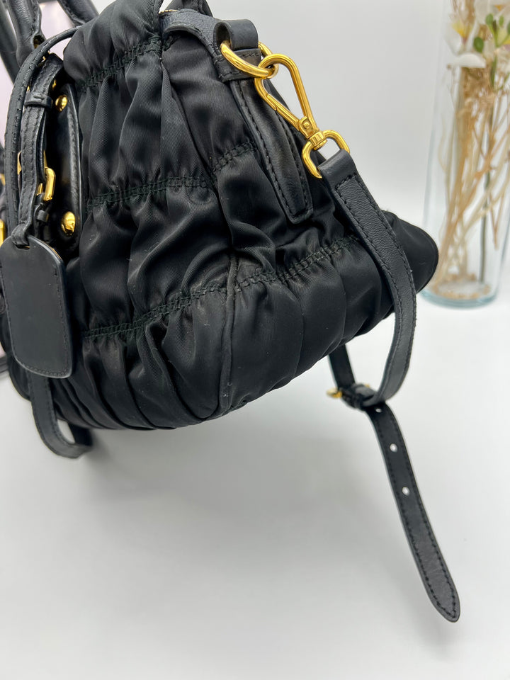 PRADA NAPPA NYLON 2 WAY BAG